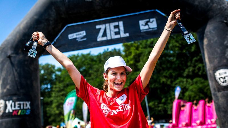 Volunteer im Ziel
