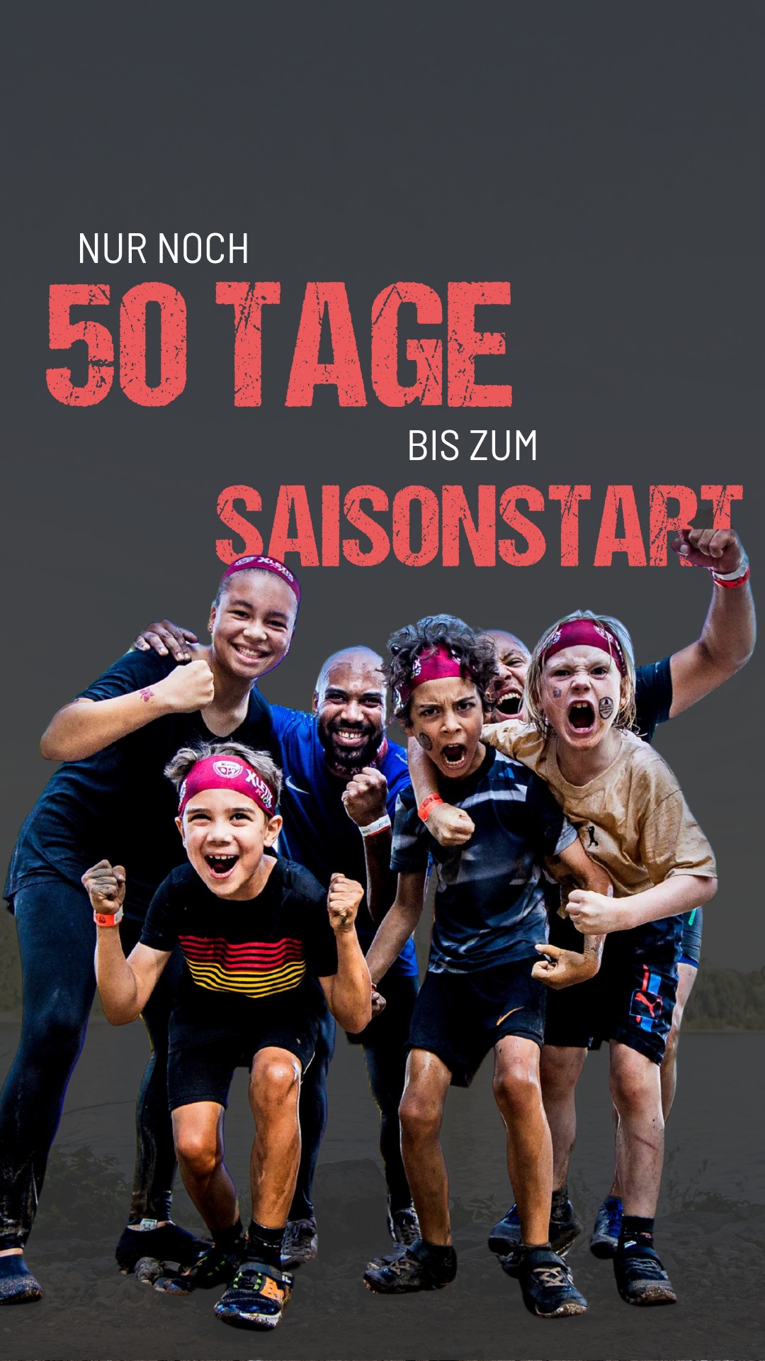 Nur noch 50 Tage… 😍✈️
Die Vorfreude hebt langsam ab – und landet direkt bei euch!

In 50 Tagen heißt es wieder:
Abenteuer, Schlamm und Familienzeit! 💚
Wir können es kaum erwarten, endlich wieder mit euch an den Start zu gehen!
Seid ihr bereit für das schlammigste Familienabenteuer des Jahres?

#xletixkids #Saisonstart #Vorfreude #EineFamilieEinZiel