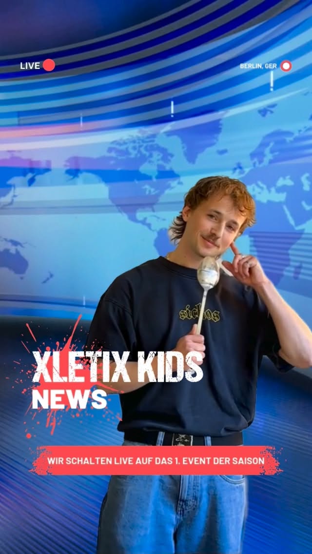 Exklusive Matsch-News aus GELSENKIRCHEN! 🎤💚
Das erste XLETIX Kids Event der Saison 2026 steht in den Startlöchern!
Heute nehmen wir euch den ganzen Tag in der Story mit - für jede Menge Live-Action, Teamgeist und Matschmomente. 
#xletixkids #nachrichten #außenreporterin #saisonstart
