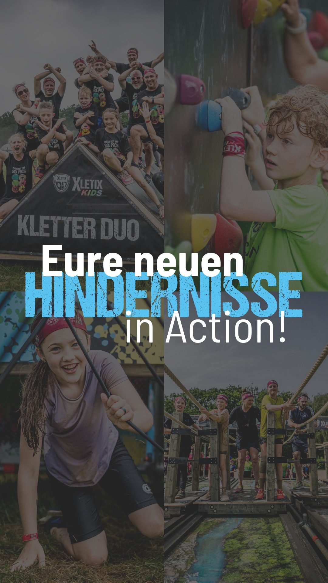 Fast die Hälfte unserer Eventsaison ist bereits vorbei. Verrückt, wie schnell die Zeit vergeht! 😱

Viele Matschmonster hatten schon das Vergnügen, unsere neuen Hindernisse auszuprobieren. 🌟
Alle, die in diesem Jahr noch kein Event hatten: Freut euch auf jede Menge Kletter-Action und Teamwork. Aber seht selbst! 🤩

Welches Hindernis gefällt euch am besten? 😇

#xletixkids #hindernisse #spaß